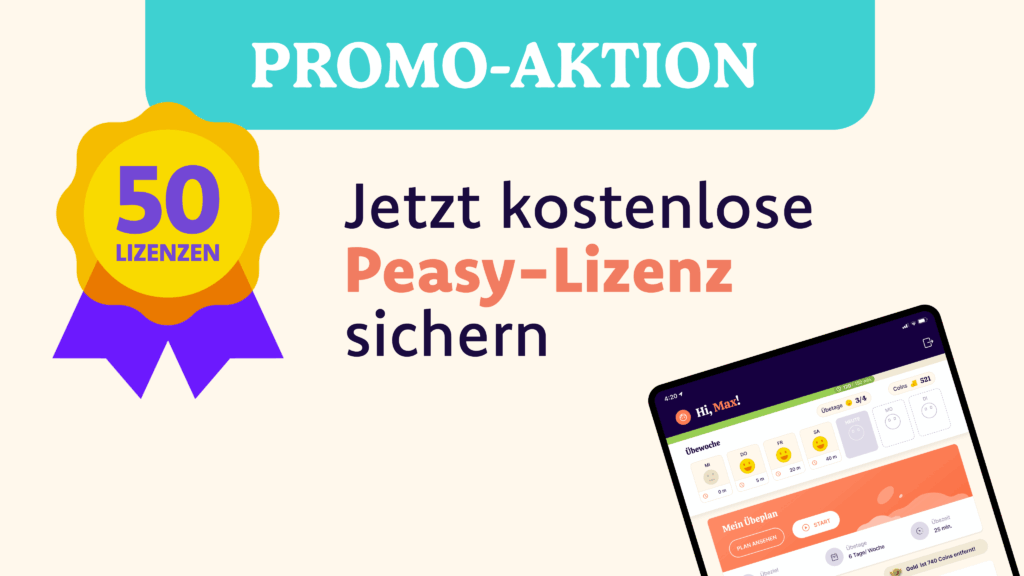 Peasy-Promo-Aktion